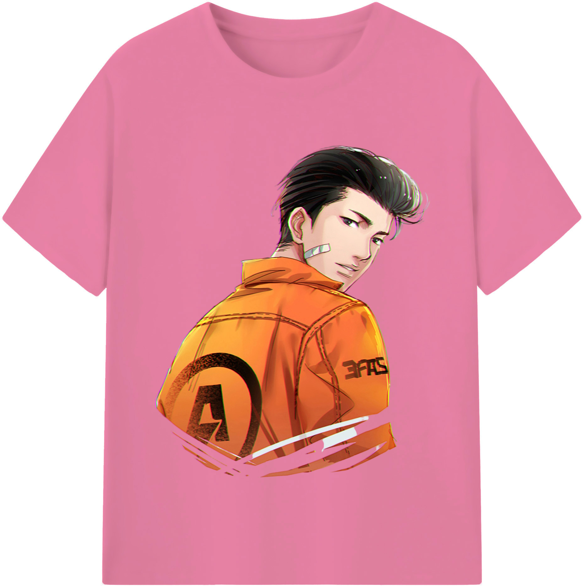 SLAM DUNK／スラムダンク 綿100％半袖Tシャツ（フロントプリント）